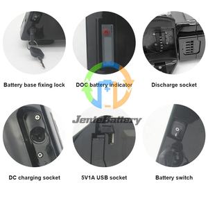 24 וולט 36 וולט 48 וולט 48 וולט למטה צינור צינור פתח אופניים פתוח סוללות ליתיום עבור מנוע אופניים חשמלי - Product Image 5