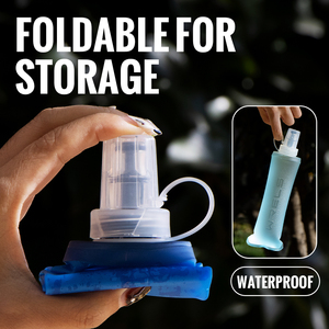 WRELS marque extérieur pliable bouteille d'eau 150ML 250ML TPU bouilloire course <span class=keywords><strong>sport</strong></span> flacon souple <span class=keywords><strong>Camping</strong></span> randonnée bouteille d'eau potable - Product Image 4