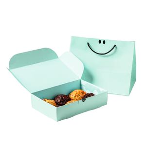 Faltbare Papier-Donut-Geschenkbox mit individuellem Logo, luxuriöser Glitzer-Finish, Verpackung für Backwaren und Desserts - Product Image 6