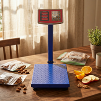 Balance électronique de table pour ferme, plateforme numérique alimentaire 150 kg, affichage LCD/LED en acier, précision 20g, OEM ODM