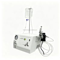 Machine à jet d'eau à oxygène haute pression Nettoyage en profondeur Traitement de l'acné Nettoyage des pores pour le visage et le corps (Matel