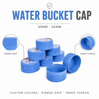 Bouchon à vis écologique à large ouverture 30mm 45mm 55mm pour bouteille d'eau minérale en PET avec joint d'étanchéité en feuille de LDPE de qualité alimentaire anti-fuite