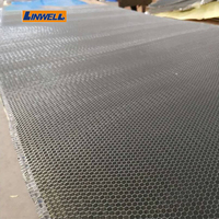 Noyau en nid d'abeille en aluminium pour avions, trains, camions, panneaux sandwich en nid d'abeille en aluminium, panneau de ventilation en nid d'abeille
