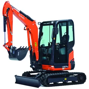 Kullanılan Komatsu Mini ekskavatör/Mini kepçe Komatsu PC55MR paletli ekskavatör Mini kullanılan