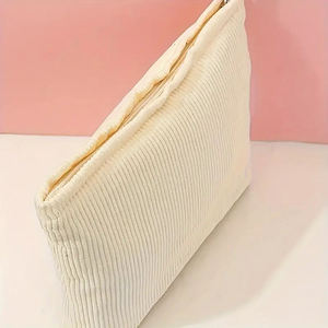 Logotipo personalizado viagens veludo cosméticos maquiagem zipper saco - Product Image 3