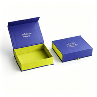 Scatola Regalo Personalizzata a Forma di Libro per Set di Cosmetici e Profumi, Confezione Rigida Magnetica di Lusso