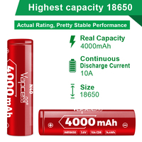 Sel Baterai Lithium Ion Vapcell N40 INR18650 4000mAh Asli Grosir untuk Paket Baterai Pasokan Jumlah Besar