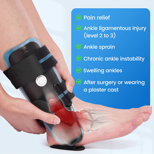 Attelle de cheville réglable certifiée CE pour hallux valgus léger à modéré et fracture de la cheville – Soutien de cheville amélioré - Product Image 5