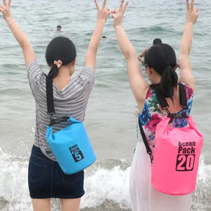 Sac à dos étanche en <span class=keywords><strong>PVC</strong></span> pour activités de plein air, randonnée, sport nautique, kayak, <span class=keywords><strong>bateau</strong></span>, pêche, natation, pour femmes et hommes - Product Image 4