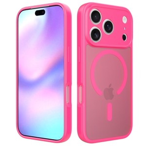 Senyork high quality strong magnet magnetic <b>charging</b> matte hard phone <b>case</b> for iPhone 17Air 16E 15 pro max back cover - Product Image 6
