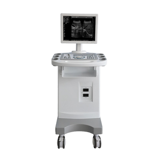 WFK S1100 수의학용 B-초음파 스캐너 15인치 LED 디스플레이 카트 탑재형 휴대용 애완동물 임신 진단기 대형 동물 금속 1 - Product Image 4