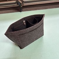 Sac à cosmétiques en feutre, sac de voyage en forme de chausson, sac Longchamp, sac intérieur multi-compartiments, sac de rangement de grande capacité