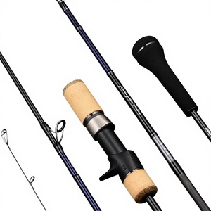 <span class=keywords><strong>Canne</strong></span> à pêche en eau salée Muyulang en fibre de carbone solide de taille moyenne, action rapide, avec poignée en EVA et guides SIC pour la pêche à la perche, au marlin, au bar et au <span class=keywords><strong>brochet</strong></span> - Product Image 1