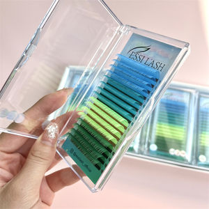 Pesta comme cils super doux cils de <span class=keywords><strong>maquillage</strong></span> professionnel couleur marron cils colorés pour extensions de cils - Product Image 6