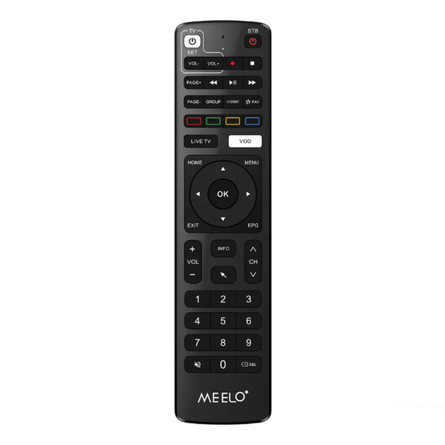 New Replacement Remote for Meelo Box XTV SE2 DUO Air With IR Learning for Android TV Box
