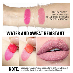 Nouvelle Arrivée Marque Privée Teinte Lèvres et Joues 2-en-1 Matte Longue Tenue Peel-off Waterproof - Product Image 4