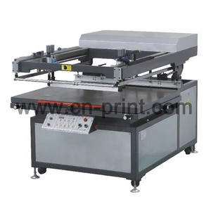 Machine de sérigraphie à plat à bras oblique Chine Machine de sérigraphie à plat automatique à hologramme pour sac en papier - Product Image 1