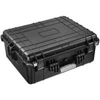 Mallette à outils rigide en plastique de transport d'équipement étanche de haute qualité