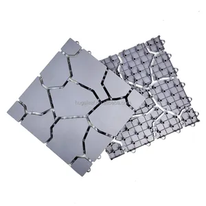 Garage Floor Mat Perforated Flooring Tile Shop Interlocking, 5 Pack Plastic Garage Floor Mat