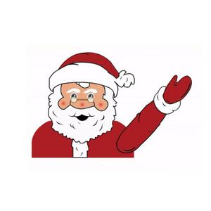 Autocollants de Noël pour essuie-glaces de voiture, sans sangles, autocollants adhésifs pour essuie-glaces, Père Noël, fêtes de fin d'année - Product Image 3