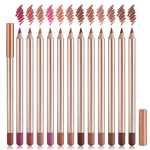 Crayon à lèvres en bois <span class=keywords><strong>rose</strong></span> doré sans logo, végétalien, mat, waterproof - Product Image 2