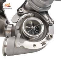 KingTec - Kit de Turbocompresor Doble de Alto Flujo TD04 19T 20T, Turbo N54 19t para BMW 135i 335i 535i Z4 X6 3.0L