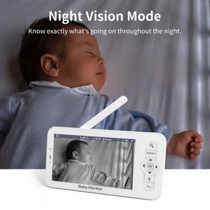 Moniteurs pour bébés et animaux de compagnie ROHS CE 1080P avec caméra et audio Wifi, caméra de sécurité intelligente Tuya, moniteur pour bébé, De Bebe Foon - Product Image 3
