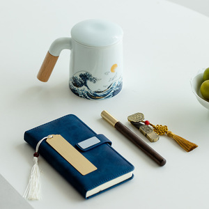Personnalisé d'entreprise luxe coffret cadeau pour client <span class=keywords><strong>Patron</strong></span> collègue client avec tasse à thé en cuivre cadeaux souvenirs vente en gros - Product Image 2