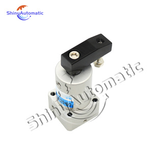 Cilindro Neumático de Giro de Esquina Serie <span class=keywords><strong>ACK</strong></span>/SRC, Giro a la Izquierda o a la Derecha, Sujeción Rotatoria por Aire, Actuador Neumático de 90 Grados - Product Image 3