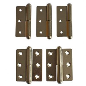 Hochwertige billige versteckte Tür Kugel scharniere <span class=keywords><strong>ZNN</strong></span> Möbel 50x40mm x5pcs Stahl kleines Scharnier - Product Image 2