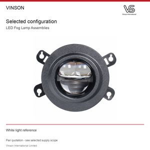 Conjunto de Faros Antiniebla LED para Honda Civic, Luz Blanca, Referencia - Product Image 1