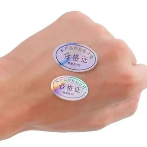 Chứng nhận Nhãn PP khắc laser tùy chỉnh để sử dụng trong điện tử, tinh dầu, mỹ phẩm và nhãn dán thực phẩm. - Product Image 3