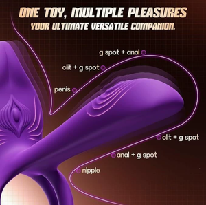 Nuovo Massaggiatore Prostatico a Vibrazione con Anello di Precisione e Telecomando per Masturbatore Maschile, Giocattoli Sessuali per Uomo - Product Image 3