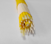 Cable de Fibra Óptica Flexible Aislado para Interiores con 10 Conductores para Comunicación