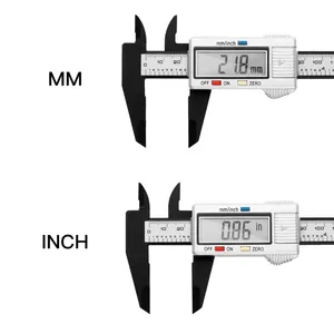 Dijital kumpas 6 inç elektronik sürmeli kumpas 100mm kaliper mikrometre dijital cetvel ölçme aracı 150mm 0.1mm