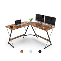 المكاتب المنزلية الحديثة ركن طاولة الألعاب لتوفير مساحة 51 بوصة الكمبيوتر L على شكل مكتب عمل لمحطة العمل دراسة Writin