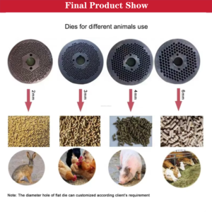 Poisson chat poulet cochon vache cheval alimentation volaille machine à granulés à vendre - Product Image 2