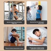 Machine d'entraînement de boxe murale intelligente transfrontalière WY-9621 pour adultes, avec fonction de musique et sac de frappe ABS, modèle tendance