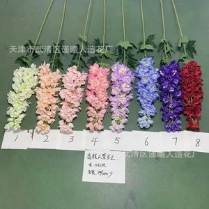 Flor Artificial de Delphinium Jinxi de 75 cm, Flor de Seda para Decoración de Bodas y Decoración del Hogar - Product Image 2