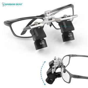 5X Lupas Dentales Ergonómicas 48° con Distancia de Trabajo Ajustable Gafas Quirúrgicas de Aumento Herramientas de Magnificación para Odontología - Product Image 1