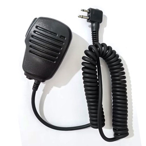 Micrófono para Walkie Talkie GP3688 GP88S GP2000 CP1300 M con Cable En Espiral, Accesorio de Audio Impermeable - Product Image 1
