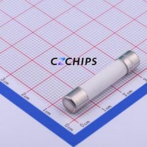 6FF-010H1 One-Time Fuse D6.35xL31.8mm Fuse ( Type: Ceramic Tube Fuse )( Rated Current: 1A ) - Product Image 1