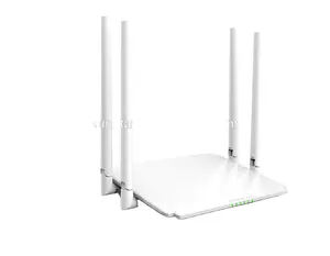 Roteador de wifi inteligente ac1200 dualband, 2.4g 5g, 2km, wi-fi, roteador sem fio, alta potência com aplicativo de gestão