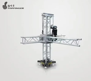 TFR Lighting Aluminio de alta calidad F34 290mm Spigot Truss Plata Negro Conexión rápida Diseño modular para eventos Conciertos - Product Image 2