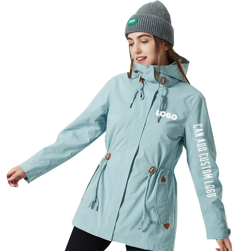 Женская водонепроницаемая флисовая ветровка для верховой езды из 2 предметов для девочек