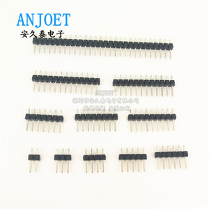 Anjoet 2.0 ขั้วต่อพินแถวเดียว 1x2p ถึง 40p ระยะพิทช์ 2.0 มม. ขาทองแดงตรง ยาว 8.7 มม. สำหรับประกอบอุปกรณ์อิเล็กทรอนิกส์ - Product Image 3