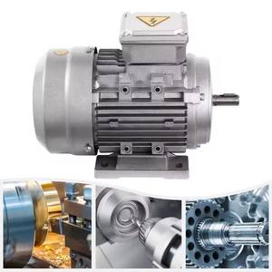 삼상 380V 수평 알루미늄 쉘 비동기 모터 1500RPM 샤프트 14mm 구리 코일 AC 모터 IP55 보호 - Product Image 6