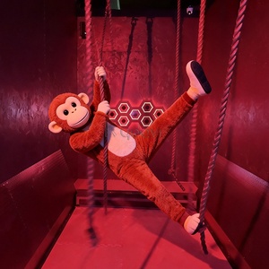 Jeu de divertissement sportif interactif en intérieur : Défi d'escalade physique, <span class=keywords><strong>Escape</strong></span> Room Quandary, Corde oscillante - Product Image 6