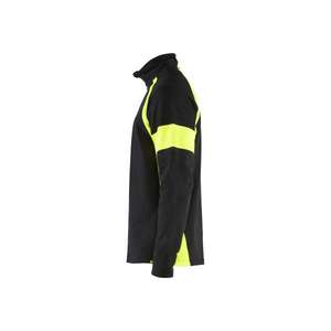 BLAKLADER - 3550115899336XL Sweatshirt with <b>Hi</b>-<b>Vis</b> panels Black/Yellow - EAN 7330509964088 WORK <b>HOODIES</b> - Product Image 4