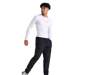 Shorts décontractés surdimensionnés pour hommes en polyester et coton, taille élastique, respirants, pour sport, plage, gym, basketball, coupe ample, vente en gros, personnalisables - Product Image 1
